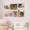 10 Pack of Picture Frame Sets in Multi Sizes - 2pcs 8x10, 4pcs 5x7, 4pcs 4x6 (White)